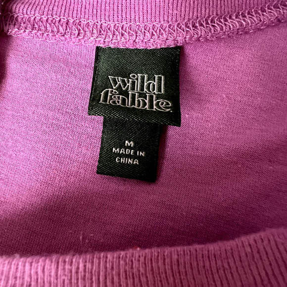 Wild Fable Oversized Split Tee Colorblock Short Sleeve T-Shirt - Picture 5 of 6